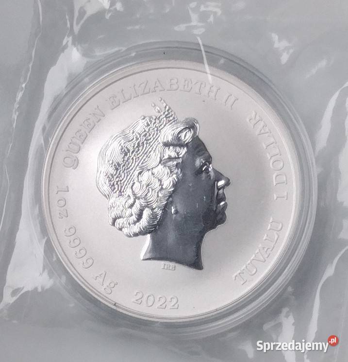 1 dolar 2022r Tuvalu 1oz Ag 999 Street Fighter