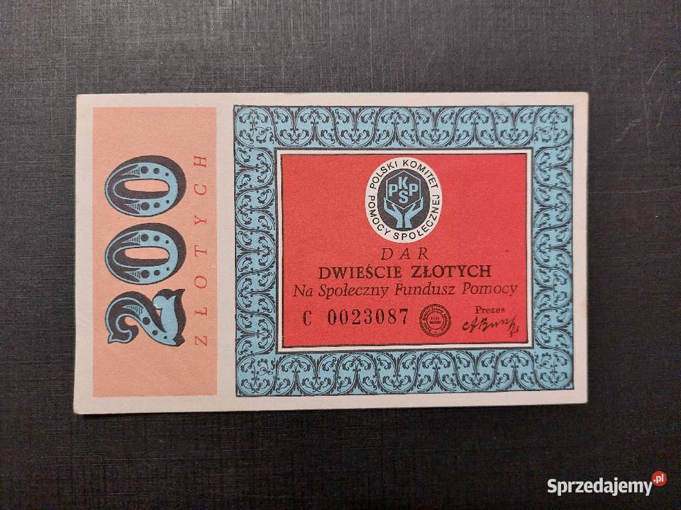 Banknoty solidarności PRL Konin