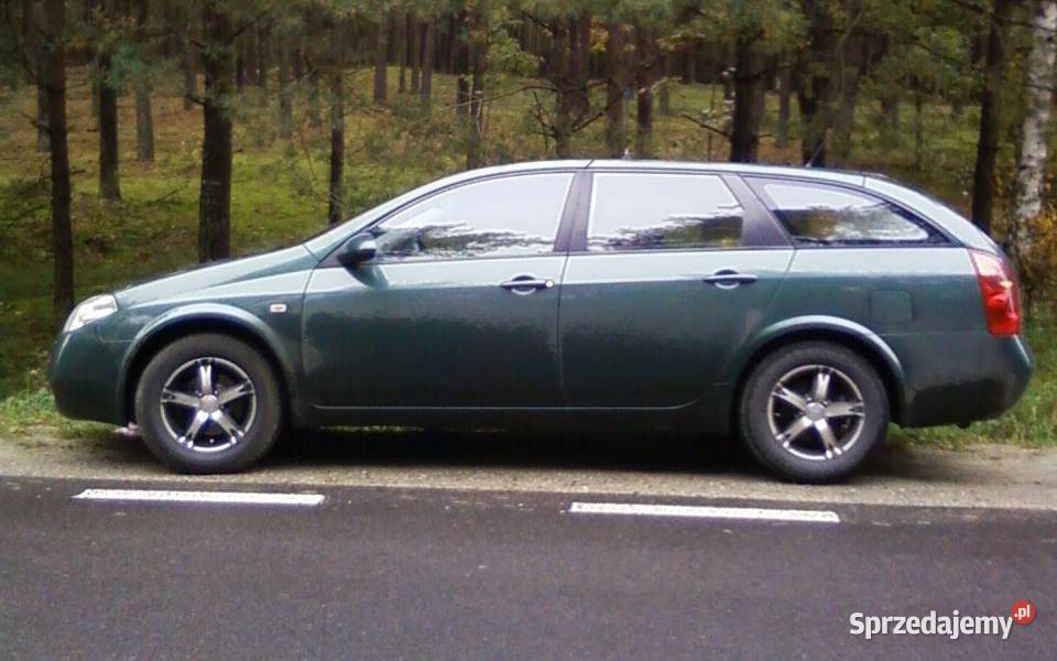 NISSAN PRIMERA P12 2l benzyna gaz na części 260000km