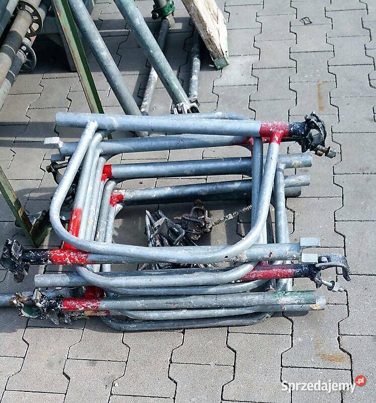 Rusztowanie na szczyt 26m2 Używane 514 x 62 m Stare Siołkowice