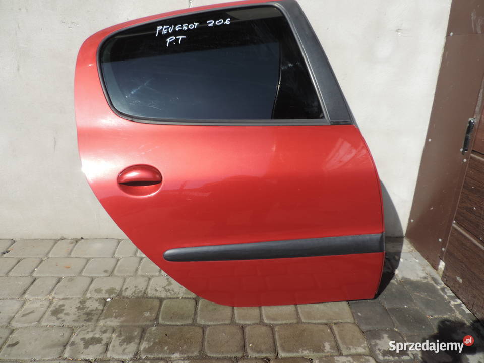 PEUGEOT 206 HB 5D DRZWI PRAWY TYŁ Nowy Sącz