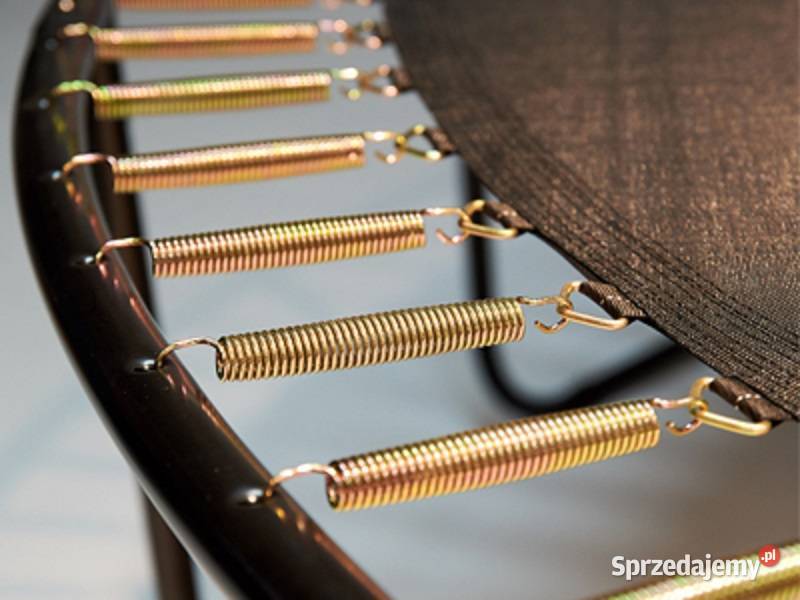 Trampolina Ogrodowa 31210ft czarna Maxy Comfort