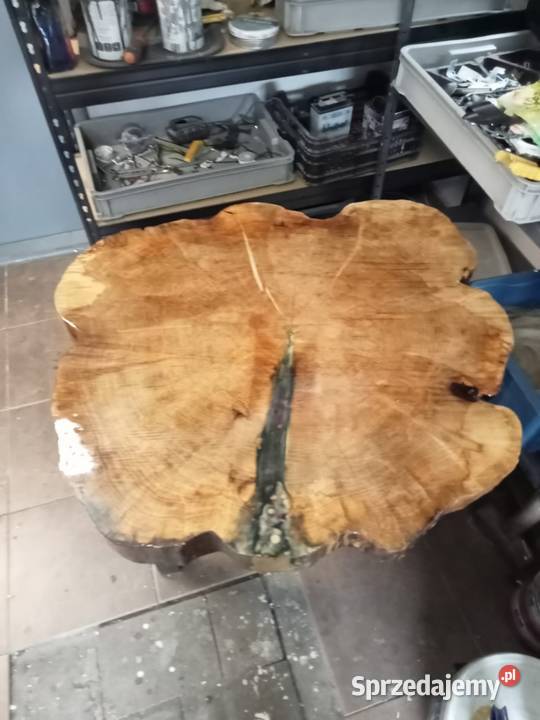 Stolik z pnia drzewa 80cm Murowaniec