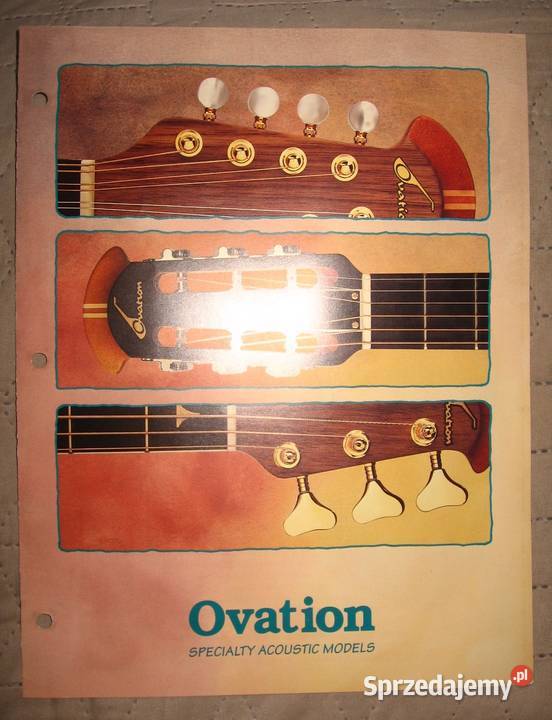 Ovation Specialty Acoustic Models katalog gitar Kępice