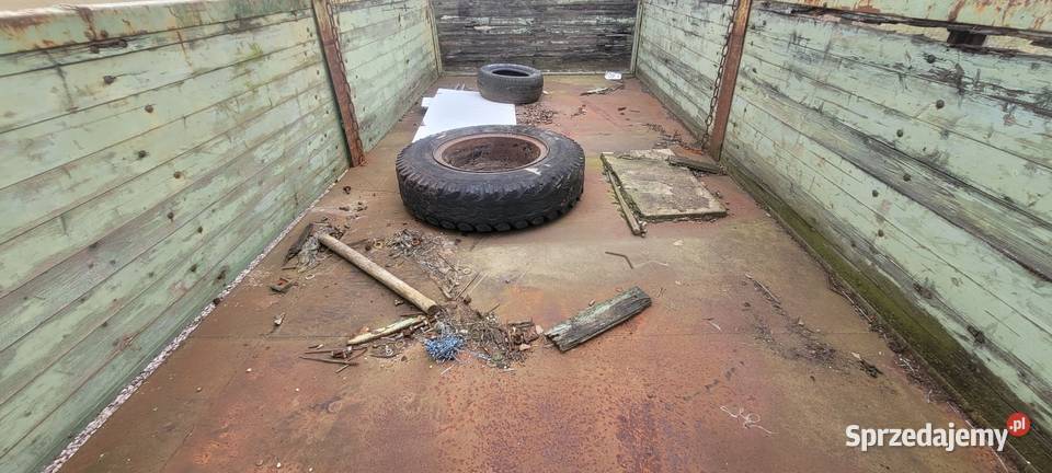 Przyczepa rolnicza sztywna Huta Szklana