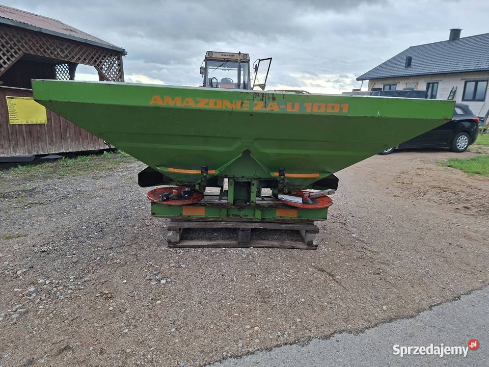 Rozsiewacz Amazone ZAU 1001 ZAF 1004 kuhn rauch Rozsiewacze nawozów Raczki