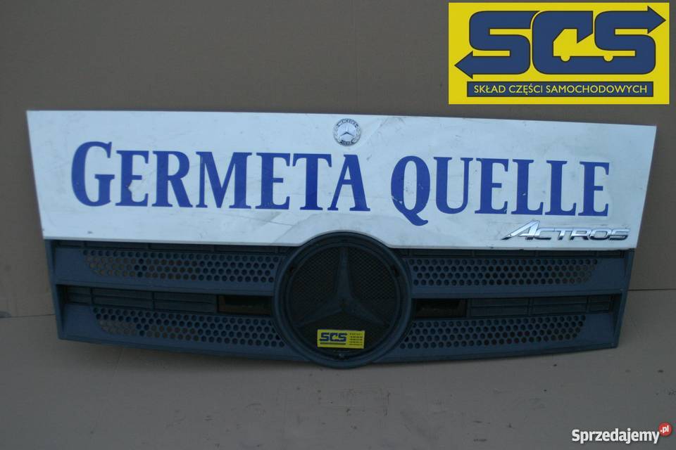 MERCEDES ACTROS MP4 GRILL ATRAPA FRONT PANEL lubuskie Bieleń