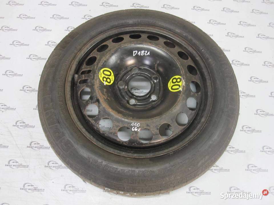 OPEL VECTRA C koło dojazdowe 1258516 99M 5x110
