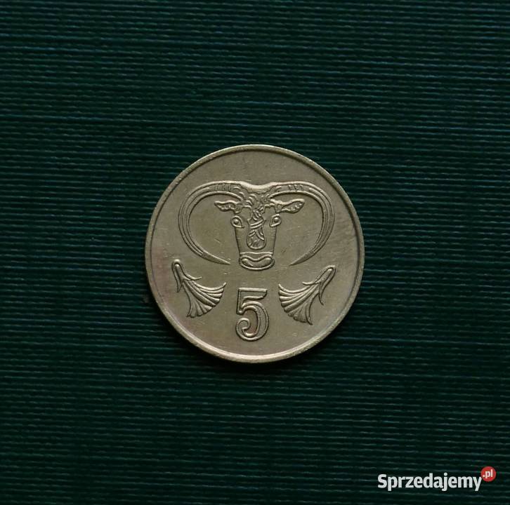 CYPR 5 centów 1990r Gliwice