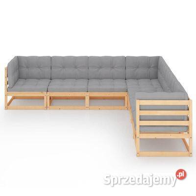 vidaXL 7cz zestaw wypoczynkowy do ogrodu z Warszawa