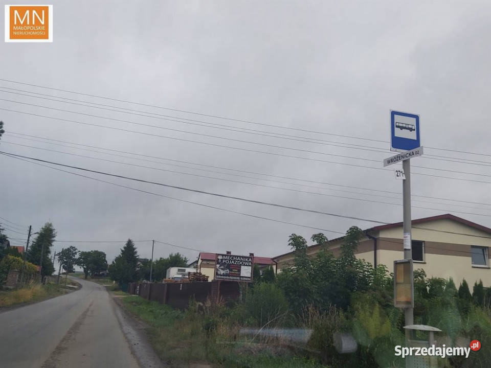 Grunt 1257m2 Kraków Wróżenicka 1257m2 małopolskie