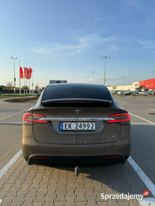 Tesla Model X Tesla x darmowe ładowanie czujnik deszczu