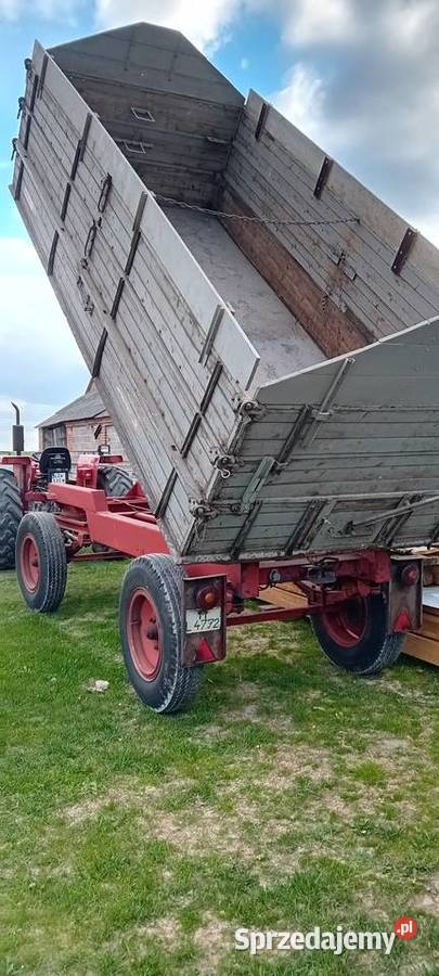 PRZYCZEPA WYWROTKA niemiecka 3stronny wywrot Zamość sprzedam