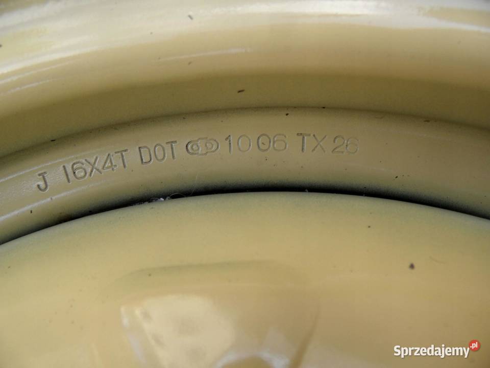 TOYOTA AVENSIS T25 PRIUS koło dojazdowe 1257016