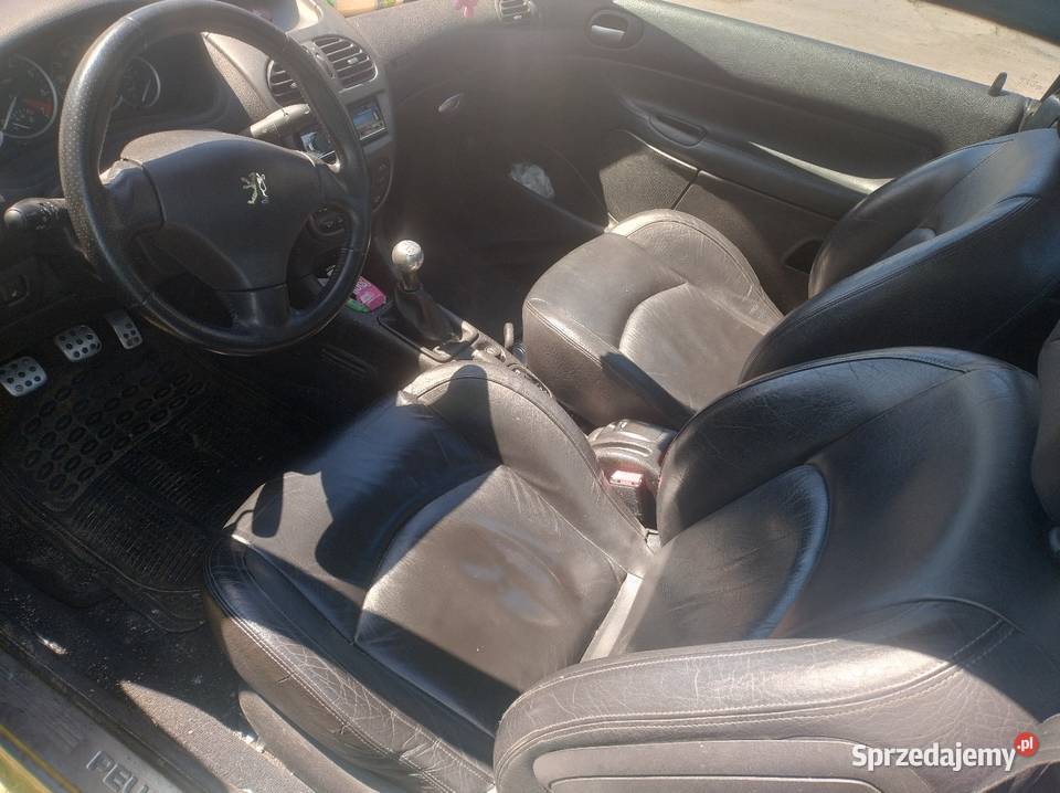 Peugeot 206 CC 16 B 2004r Dach sprawny Części Elbląg