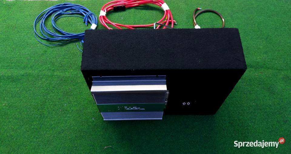 Skrzynia basowa wzmacniacz Zestaw Car Audio Tarnowo Podgórne
