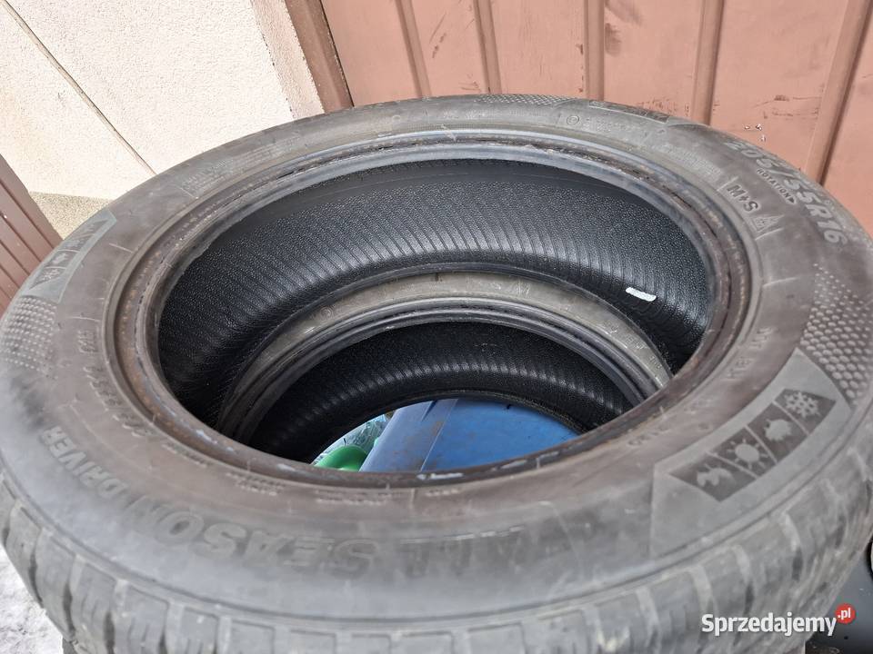 2 Opony Zimowe 205 55 R16 MS DOT2021 7mm 205 małopolskie Skawina