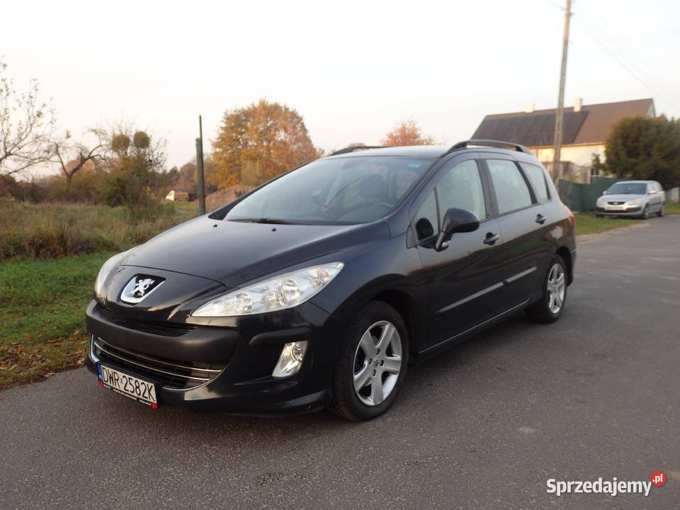 Peugeot 308 SW klimatyzacja tempomat 6biegów światła przeciwmgielne