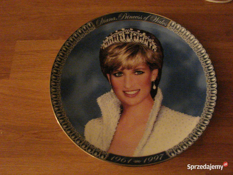 Księżna Diana talerz kolekcjonerski pomorskie