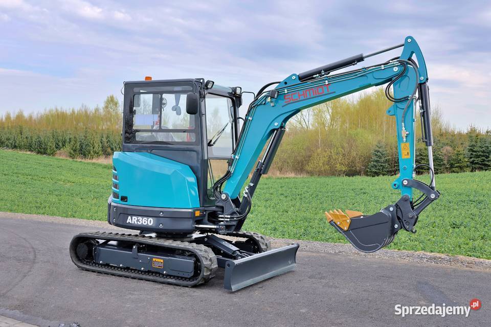 Minikoparka 38t SCHMIDT AR360 Kubota D1703 Klima nie Koparki Legnica
