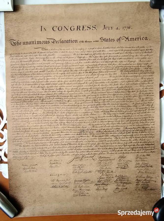 Obraz konstytucja USA Obrazki i obrazy Żory