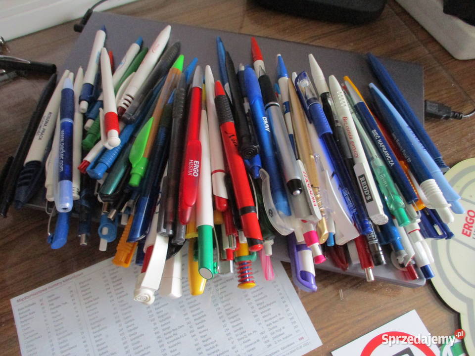 Kolekcja długopisów Pozostałe lubuskie Zielona Góra