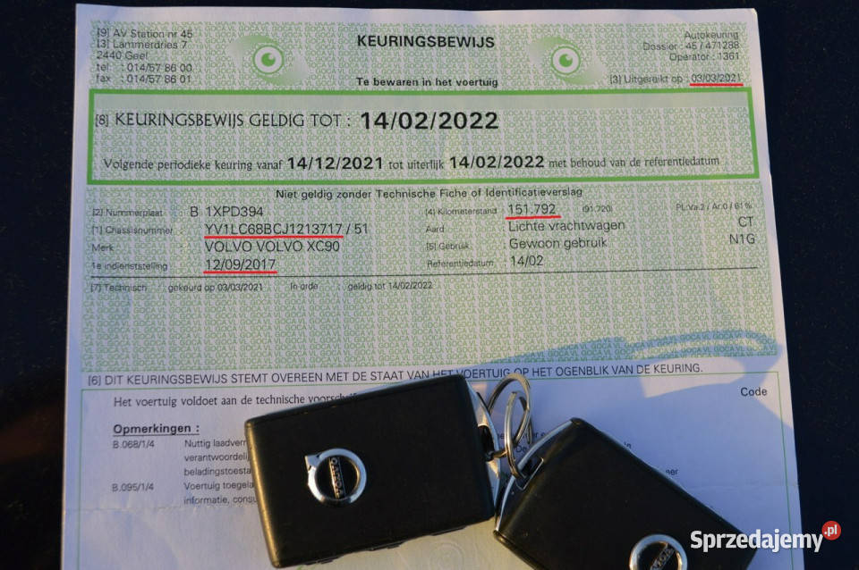 Volvo XC 90 D5 AWD Automat Full LEDThors Kamera sprzedam
