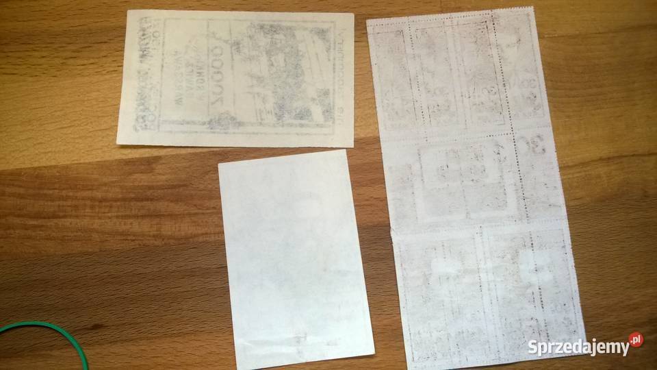 znaczki bloczki SOLIDARNOŚCI Warszawa