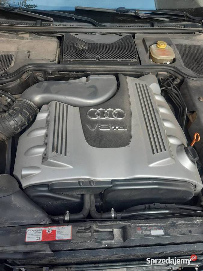 AUDI A8 33tdi AKF 165kw quattro tiptronic 2001 lakier metallic śląskie Cieszyn