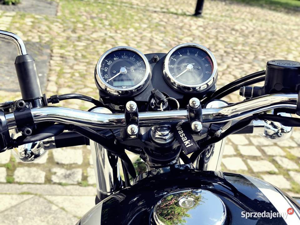 Kawasaki W800 2020 ABS 8800 przebiegu zimowa Raszków
