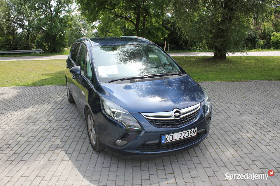 OPEL ZAFIRA TOURER 1.4 turbo benz.-gaz 2012 r