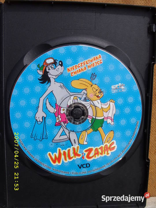 BAJKI NA VCD WILK I ZAJAC2 CD Wołów