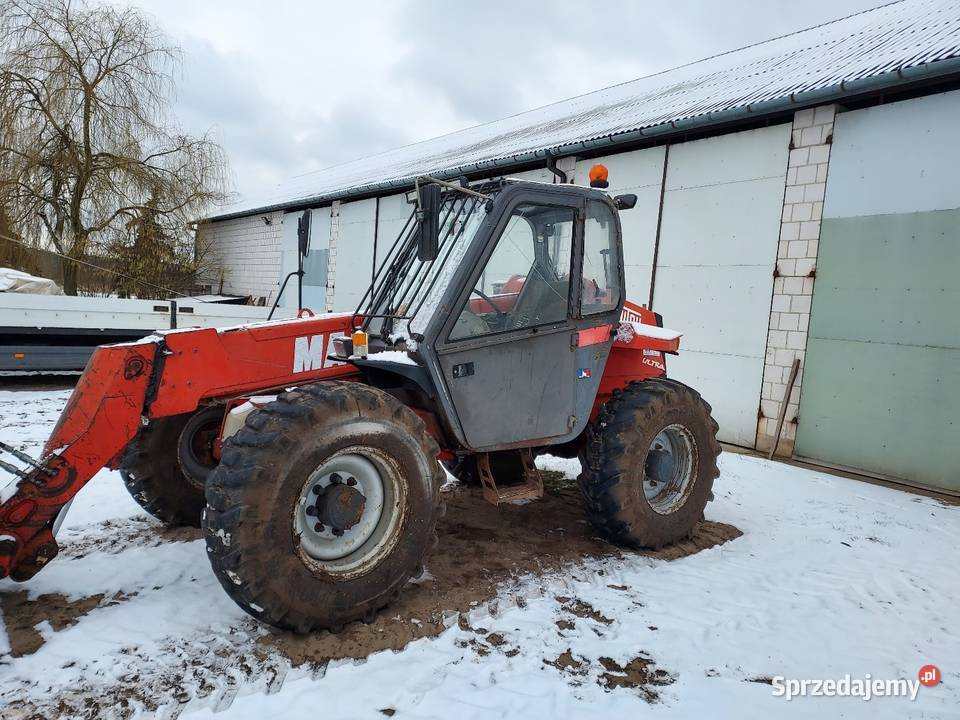 Sprzedam ładowarkę teleskopową Manitu 725 Rok produkcji 1998 Koparko ładowarki Motoryzacja Garbatka-Letnisko