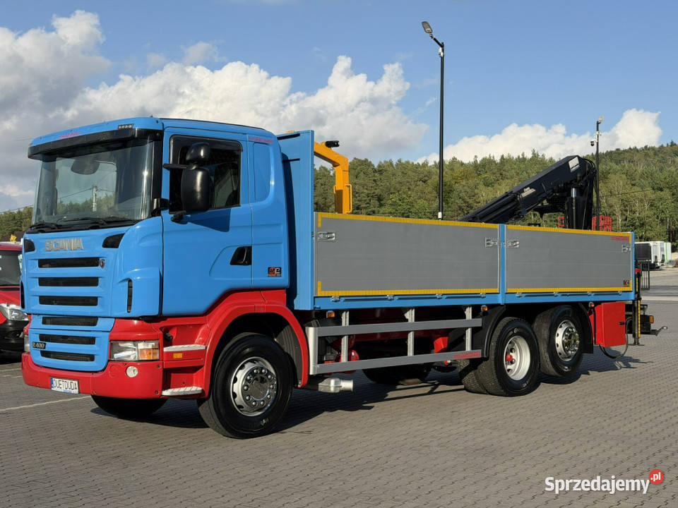 Scania R 400 LB 6x2 HDS Budowlanka Widły Oś klimatyzacja Samochody ciężarowe Motoryzacja Widełki