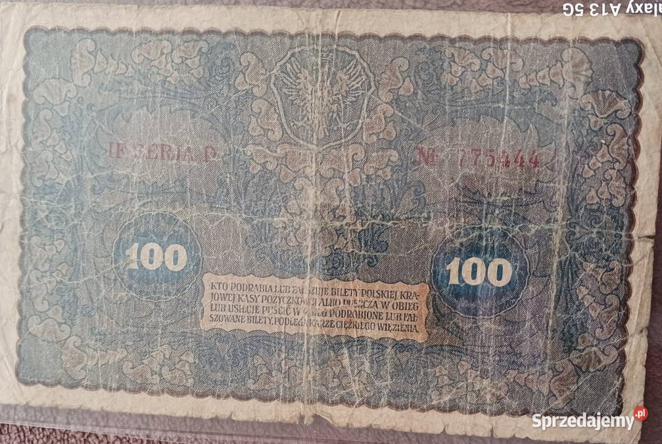 100 Marek Polskich Tadeusz Kościuszko 1917 r IF Konin