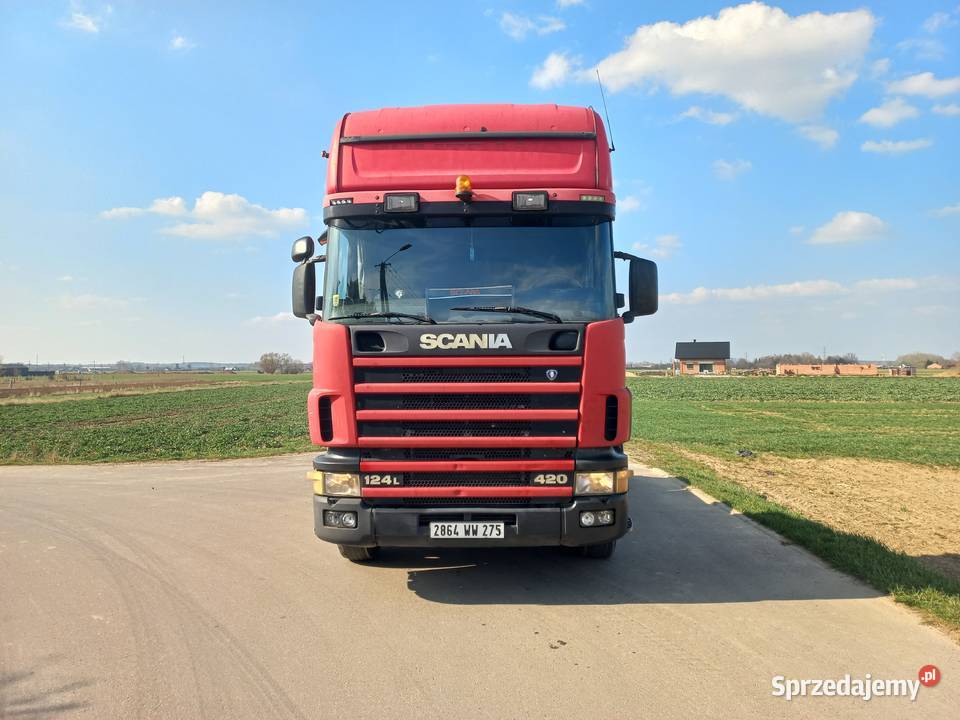 Scania 124 420 PDE Klimatyzacja Do Jazdy 420KM Ciągniki siodłowe Mielec