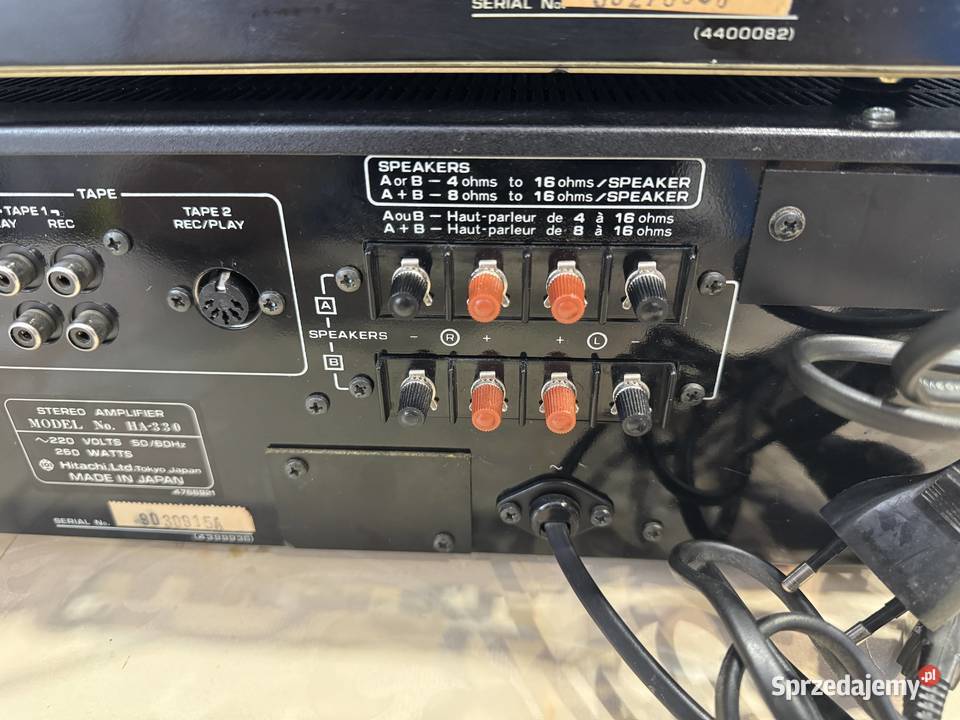 HITACHI HA330 and HITACHI FT340 Łapy