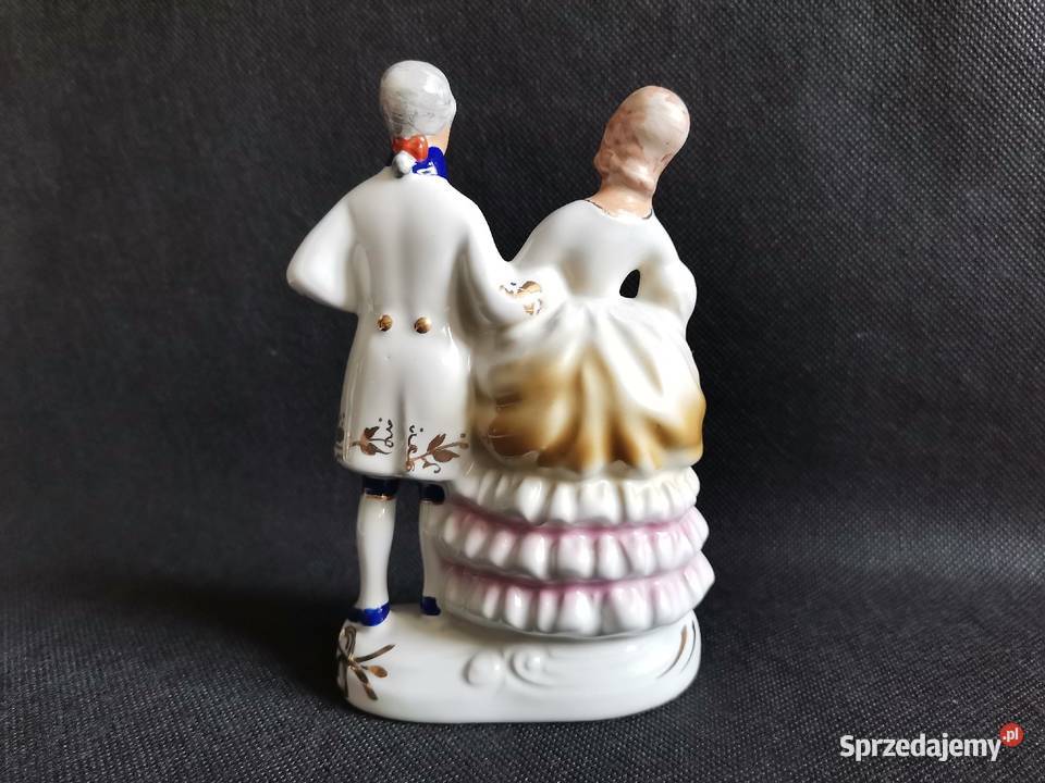 Stara figurka Markiz i Markiza porcelana Jan Katowice sprzedam
