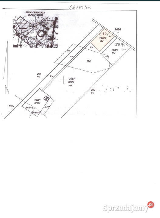 działka budowlana grodzisko gm żytno pow 36m sprzedam