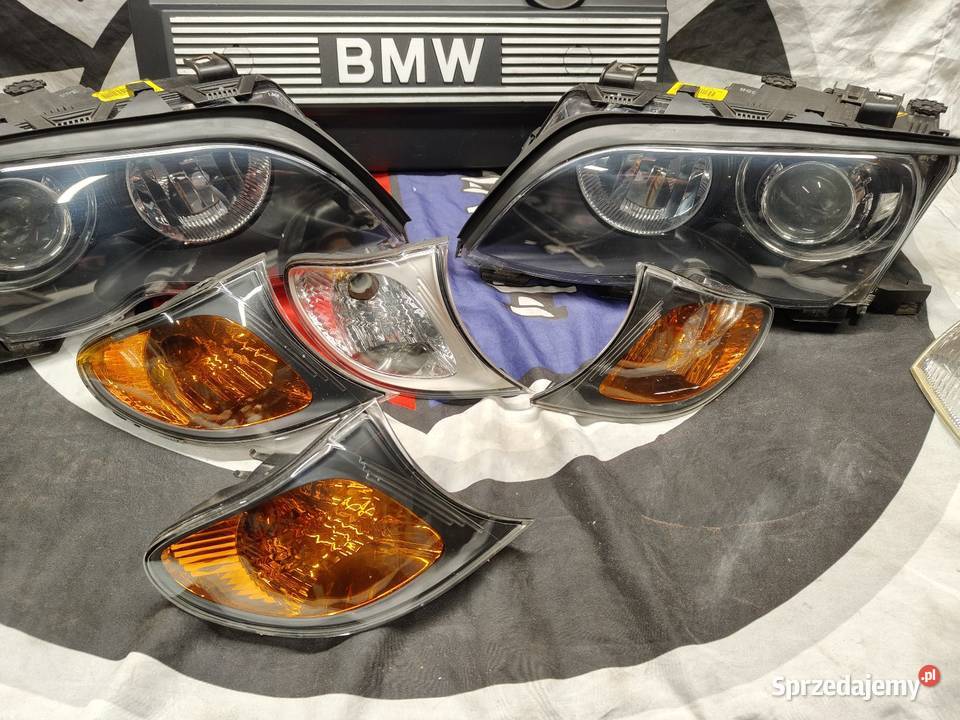 Bmw e46 Lift kierunek prawy biały oryginał