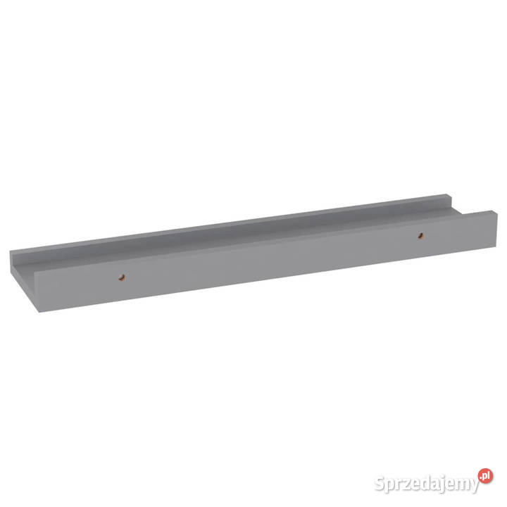 Półki ścienne 4 szare 40x9x3 WM326674 Warszawa