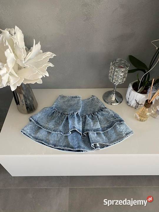 EKSKLUZYWNA spódnica damska o La voga jeans Łapy