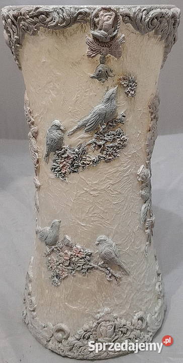 Wazon szklany Bukiet róż Porcelana i szkło