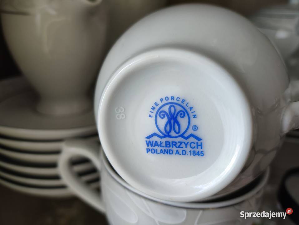 Kpl do kawy porcelana walbrzych Dom i Ogród Łowicz