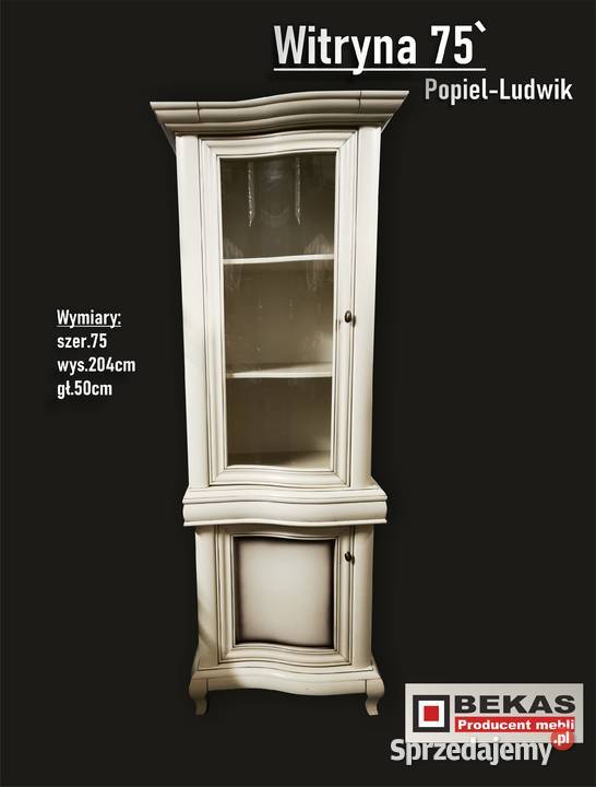 Witryna Ludwik Fala Słupek 75 Kolor POPIEL podkarpackie