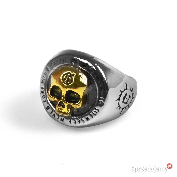 Cult Of Sigmar Rozmiary 8 10 12 Metal Pierścień Szczecin