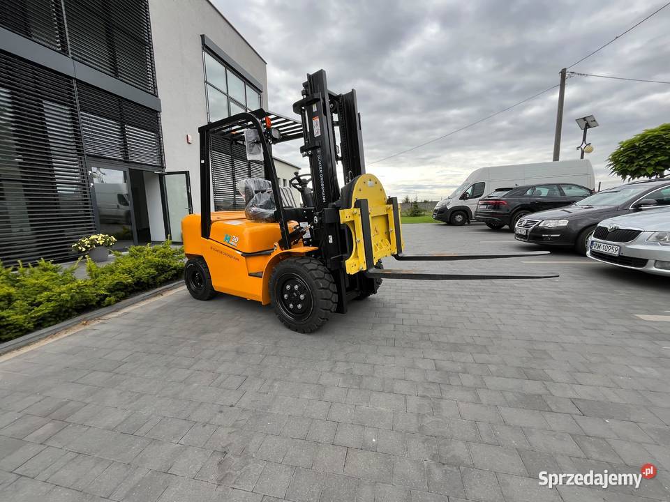 Wózek widłowy Gunter Grossmann 3T 45m Rotator Mława