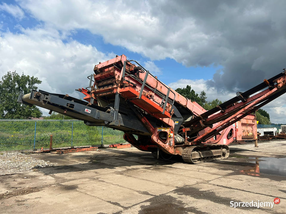 Przesiewacz Sandvik QA140 Maszyny budowlane Zator