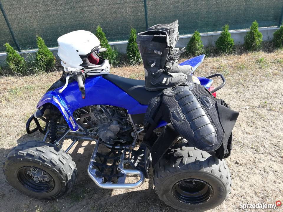 Yamaha Raptor 250 niebieski mazowieckie Nasielsk