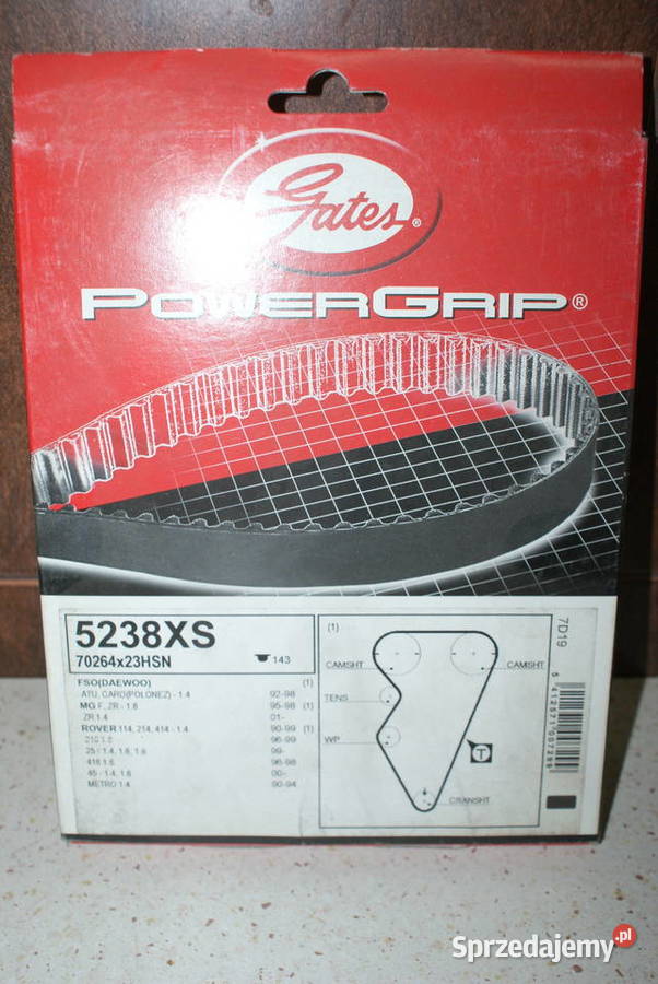 5238XS GATES PASEK ROZRZĄDU ROVER 143 Białobrzegi